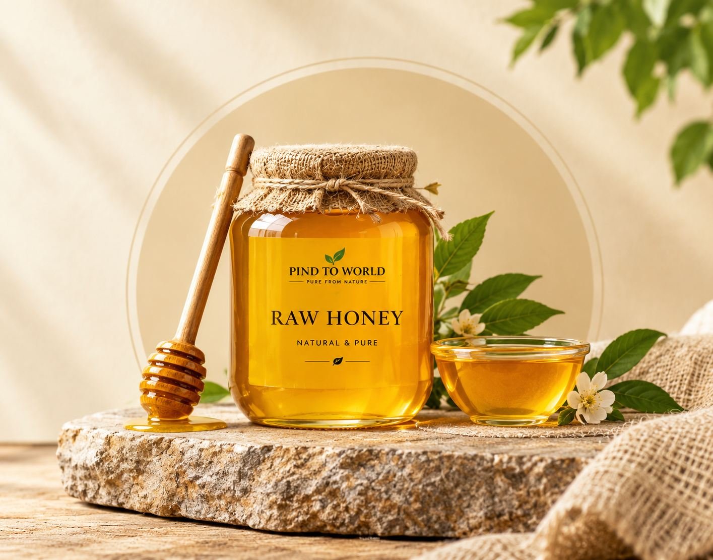 PindtoWorld natural honey